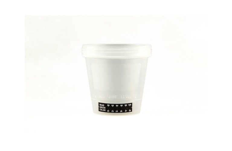 Collection Cup with temperature strip, pack of 10